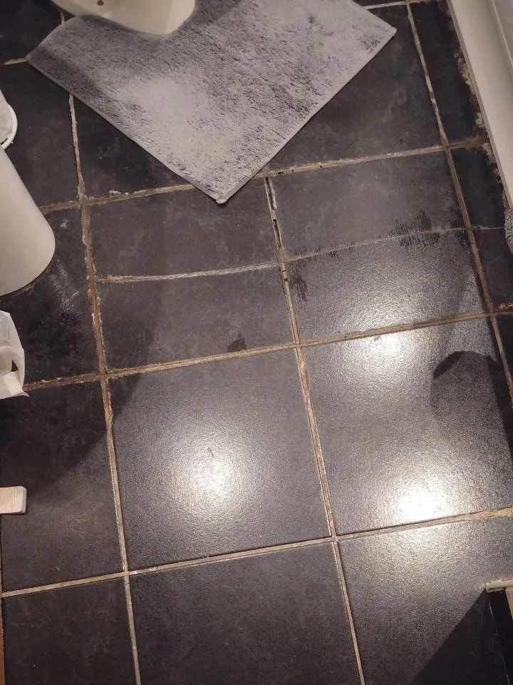 Leak repair from bath tub and shower - Before
